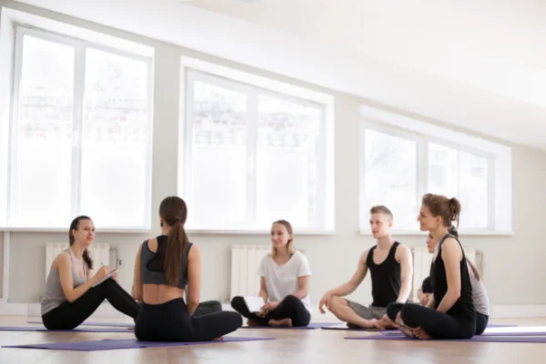 istruttore di yoga e pilates